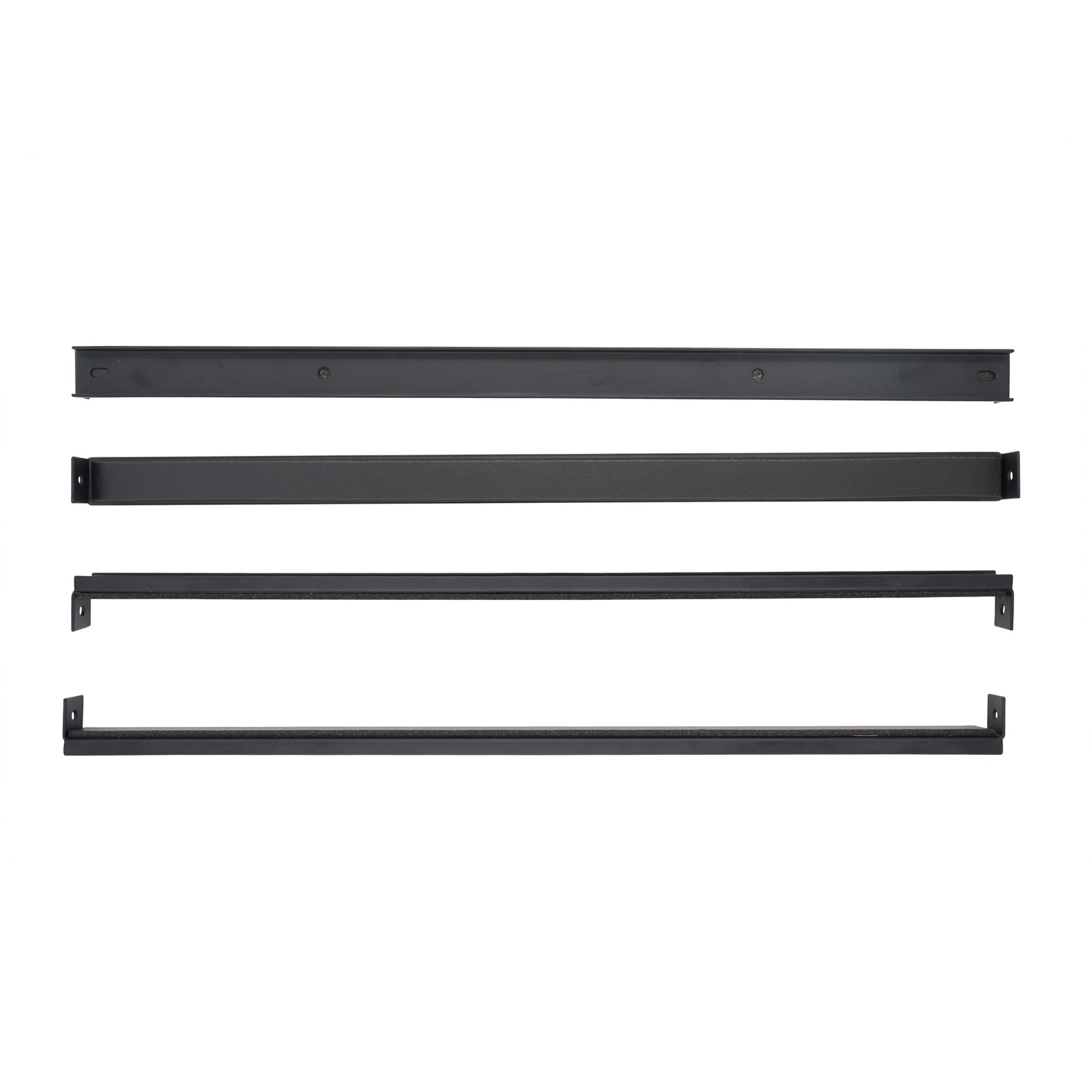 MIDDLE ATLANTIC OCAP-2 OPEN DEVICE CLAMP RACK MOUNT SHELF, 2U, BLACK