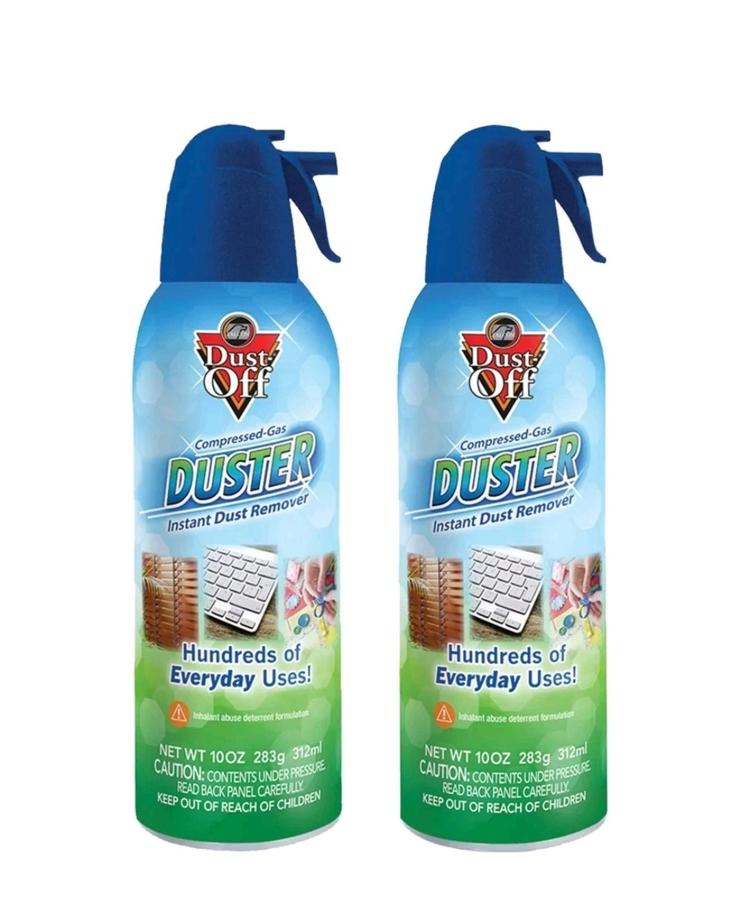 PE Dust-Off® Compressed Gas Duster (2 Pack) 12 OZ each
