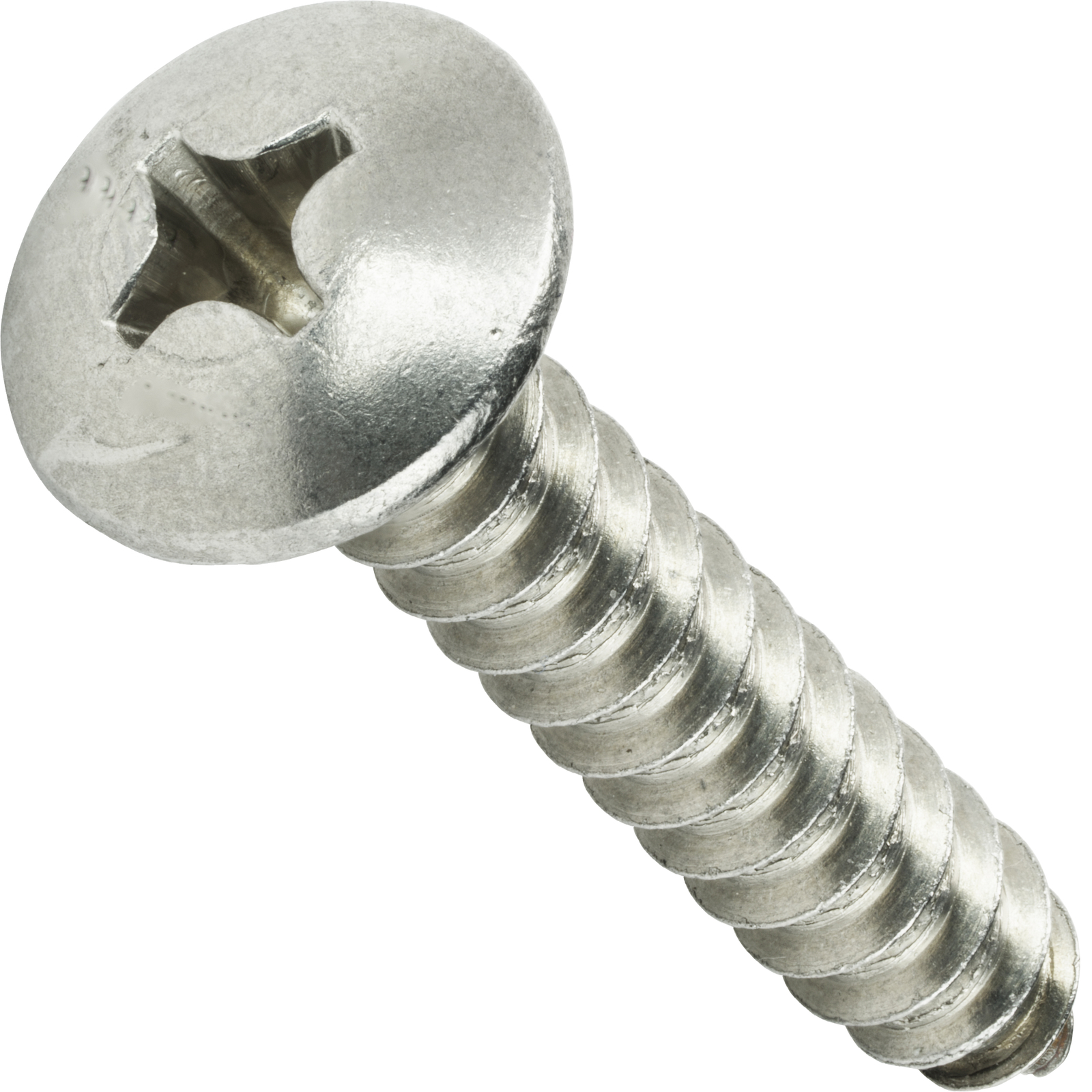 #6 x 3/8" Sheet Metal Screws Truss Head Phillips Stainless Steel Qty 100
