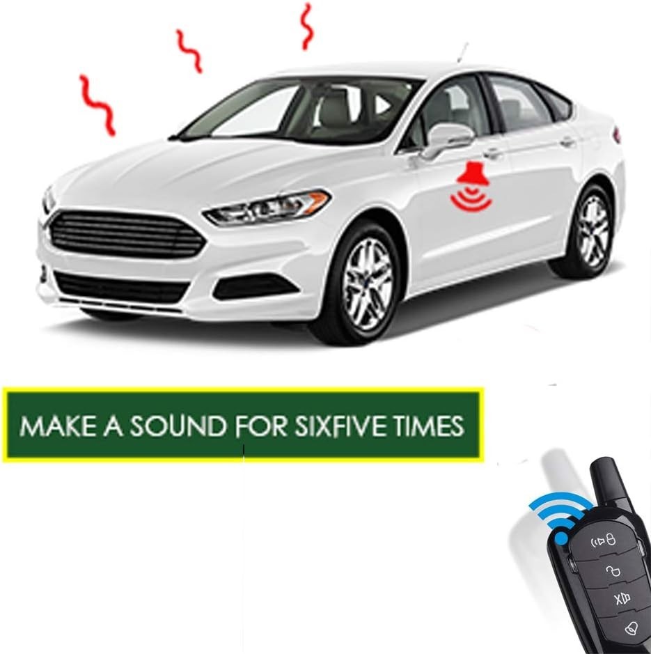Remote Engine Starter Kit with PKE Function - Smart Control for 12V Vehicles