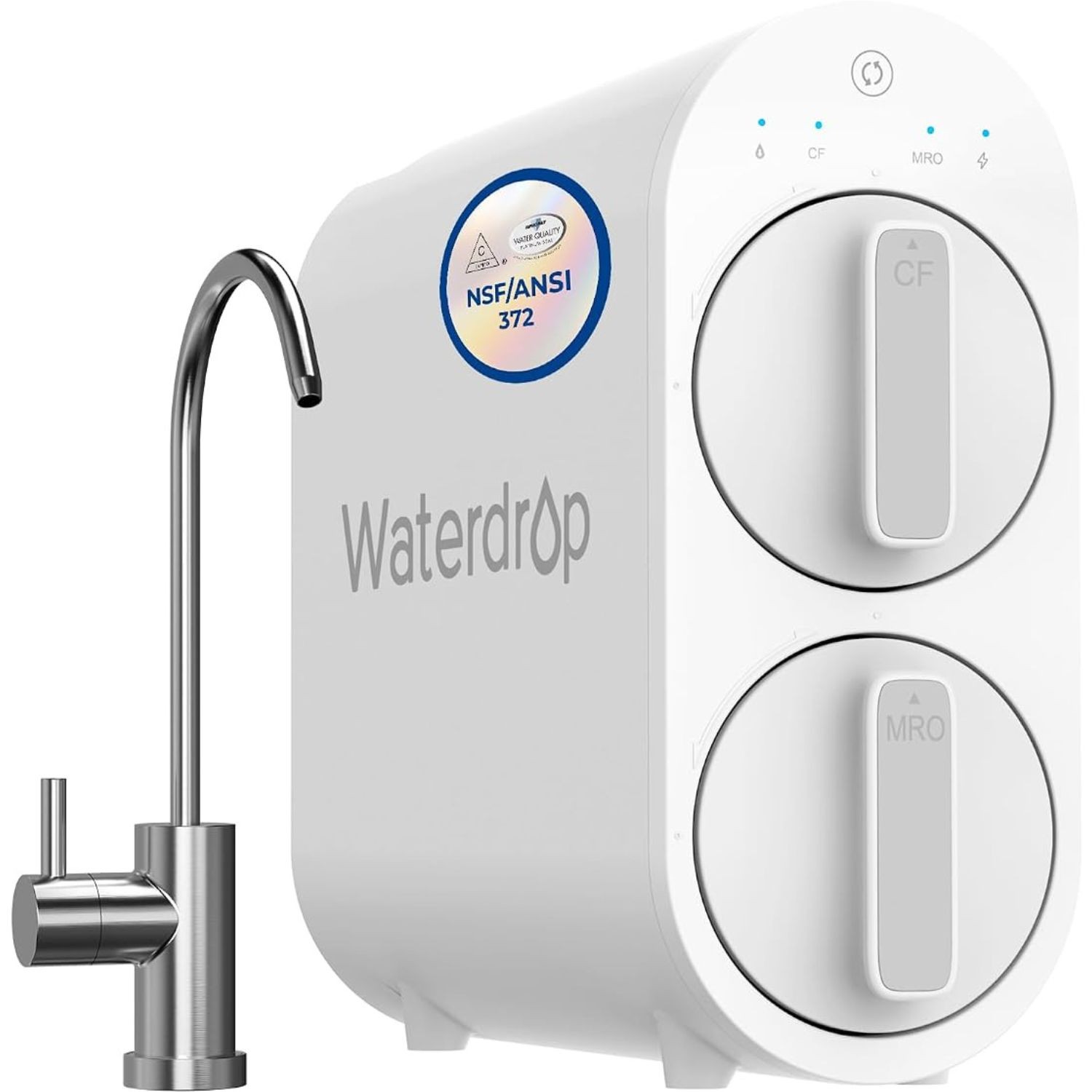 Waterdrop G2 Reverse Osmosis System, 7 Stage Tankless RO Water Filter System