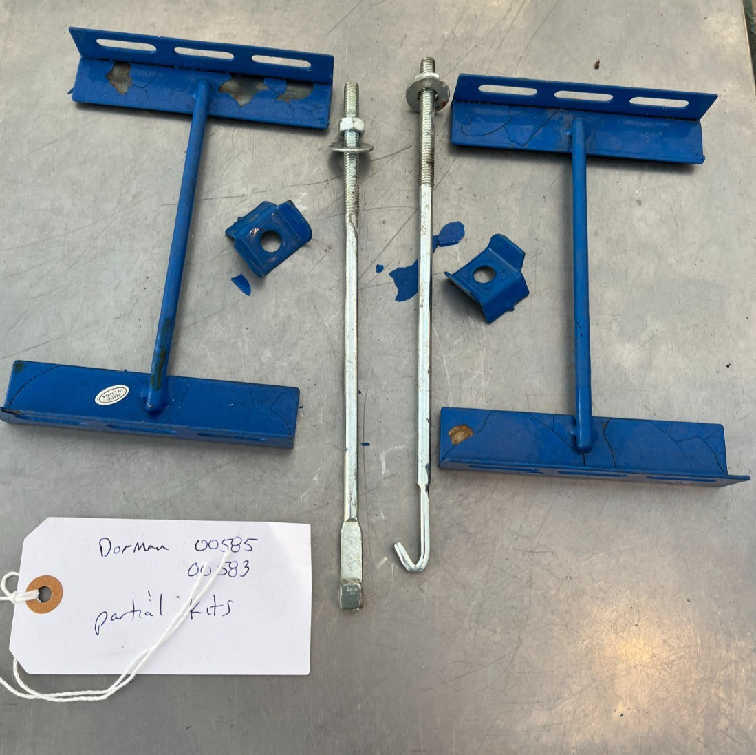 00585 & 00583 Genuine  Dorman  BATTTERY HOLD DOWN KIT LOT