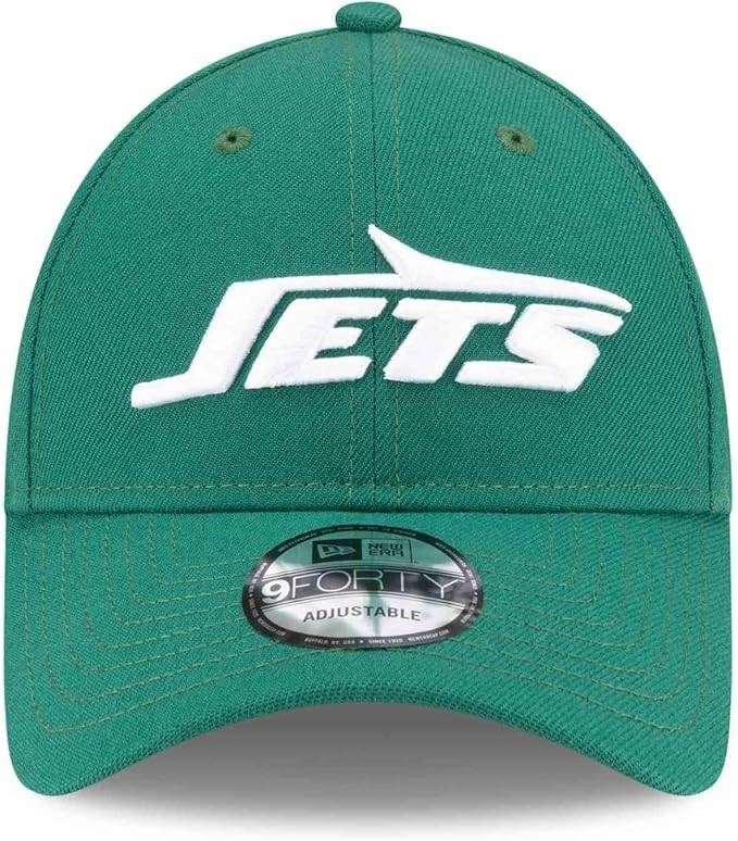 NFL New York Jets New Era 9FORTY The League Ajustable Hat Green White New OSFM