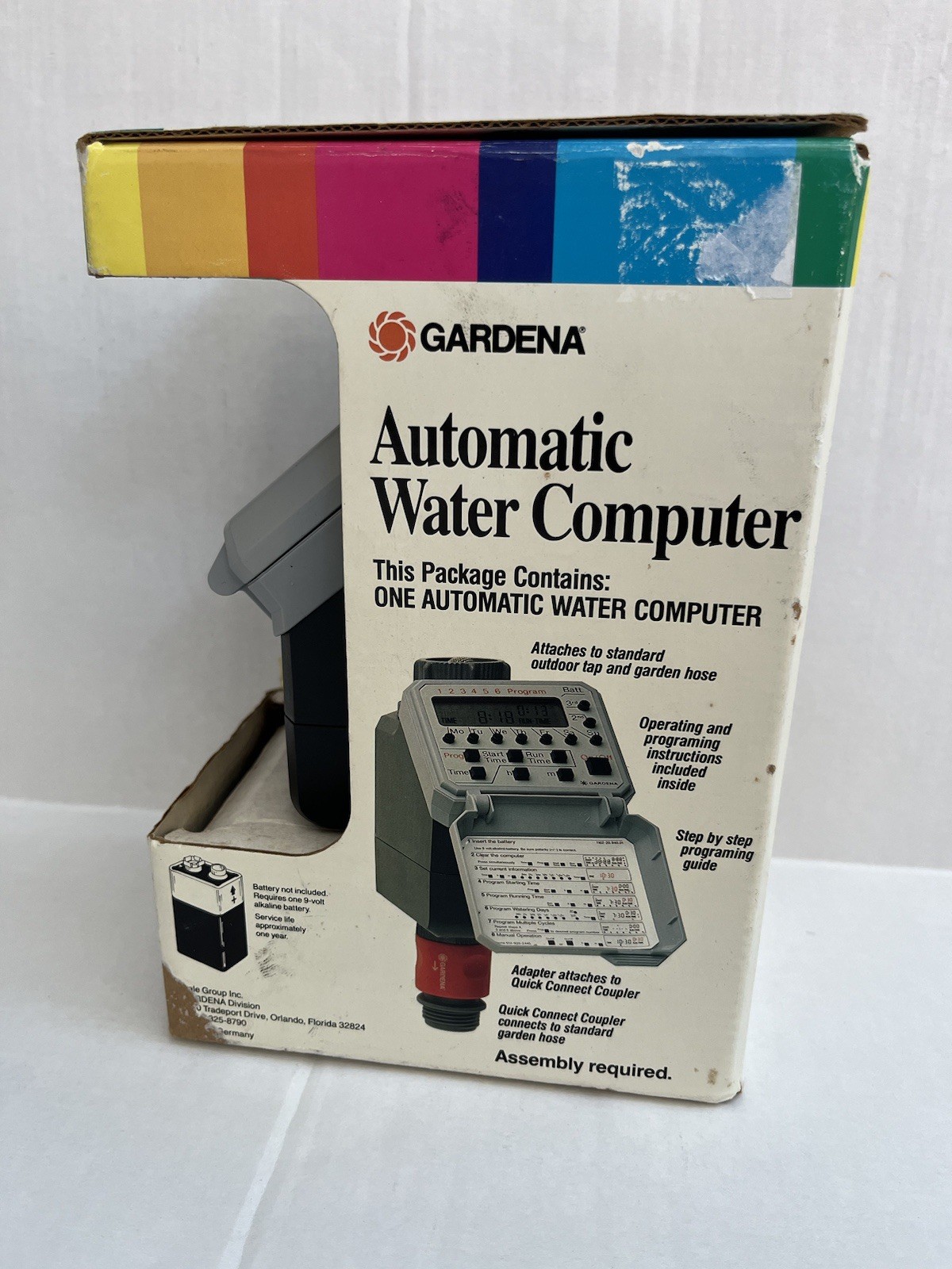 Gardena Comfort C 1060 Programmable Water Computer Sprinkler Timer .Untested.