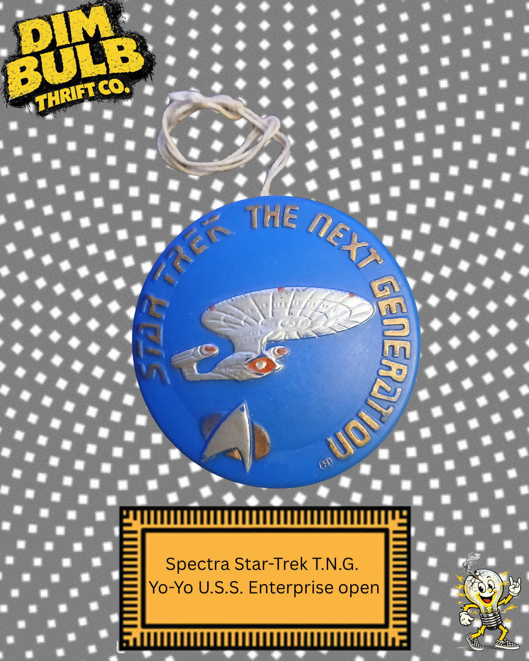 Spectra Star-Trek: The Next Generation Yo-Yo "U.S.S. Enterprise" 1993