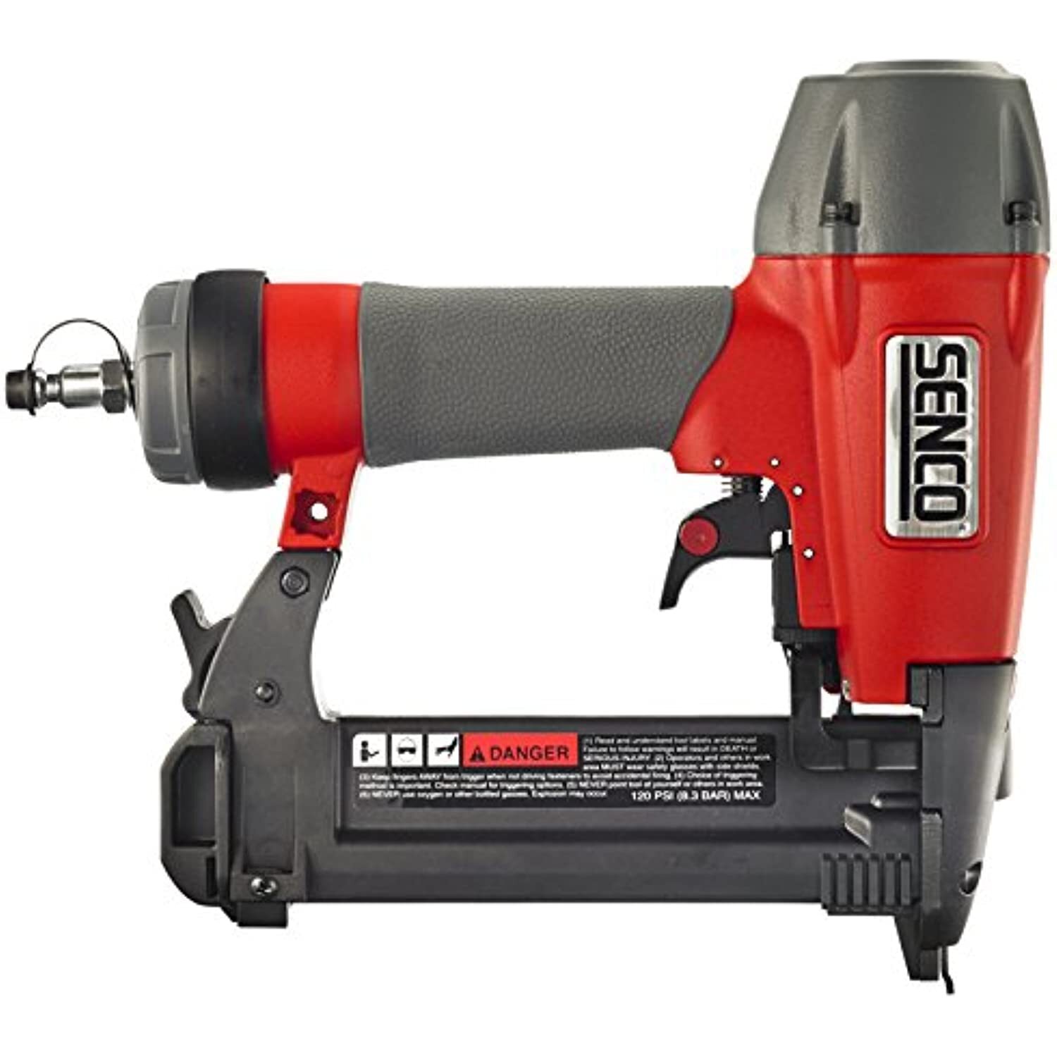 Senco SLS150Mg Medium Wire Finish crown Stapler, Gray/Red