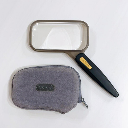Nikon Loupe Magnifier 4D XM Square Loupe With a case limited From JAPAN◎