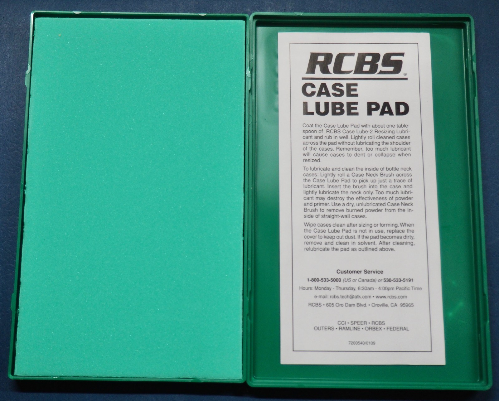 RCBS Case Lube Pad-(09307)-NOS