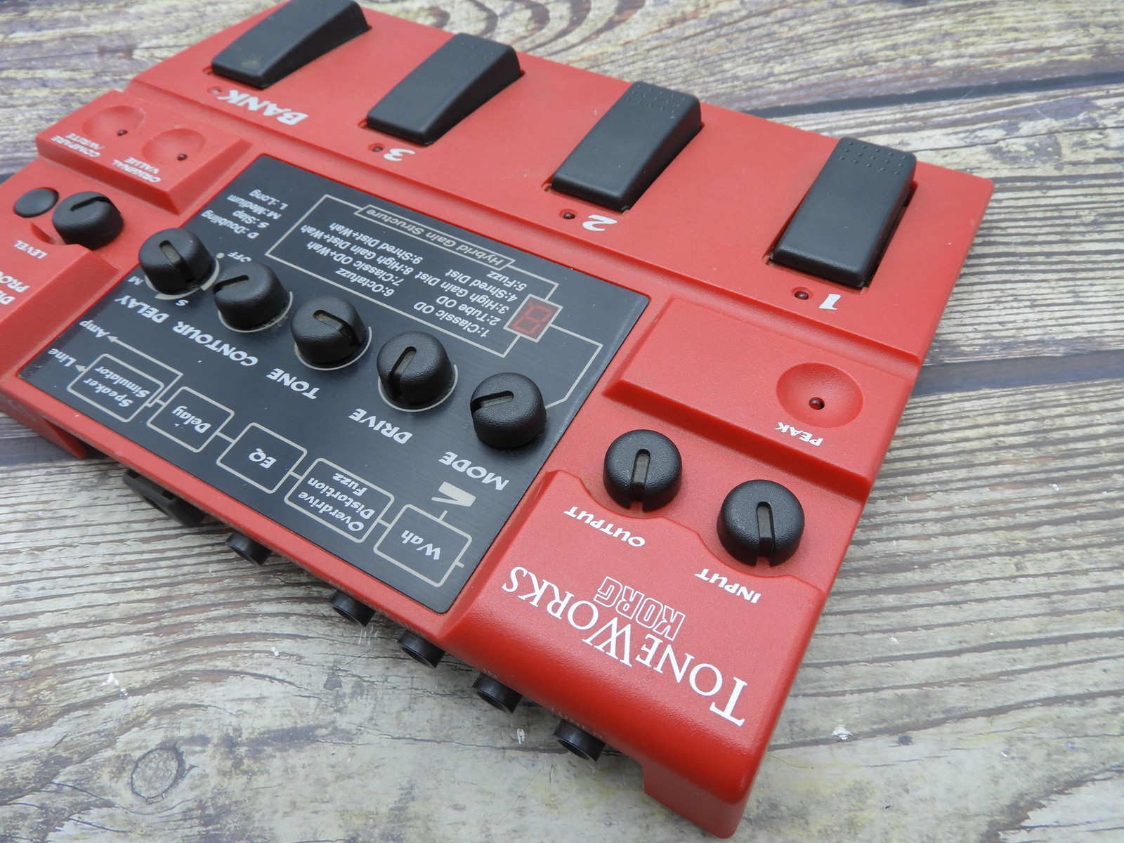 Korg ToneWorks G1 guitar effects distortion processor used from japan