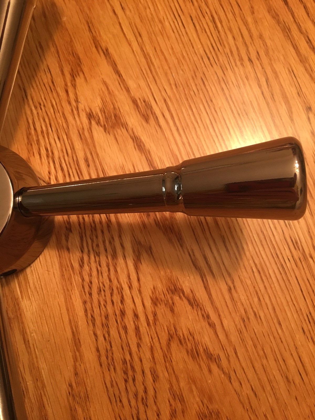 Idaho. Safe Handles. Premium Black Chrome 5 Spoke Safe Handle