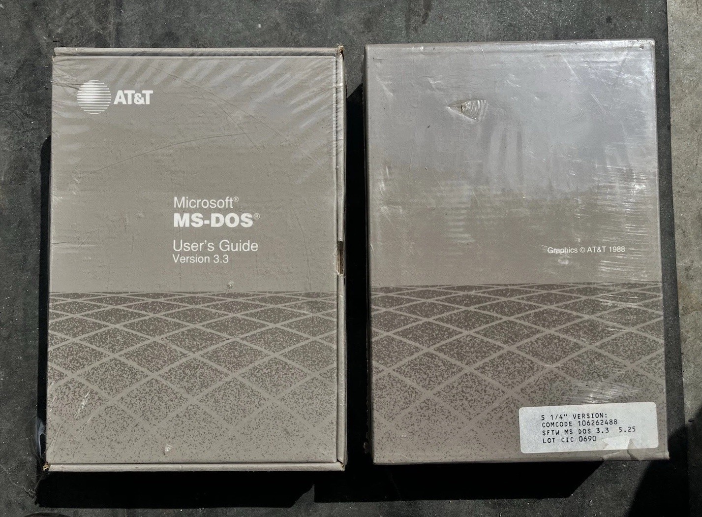 AT&T Ms Dos Ver. 3.3 NOS Boot Disk Unopened