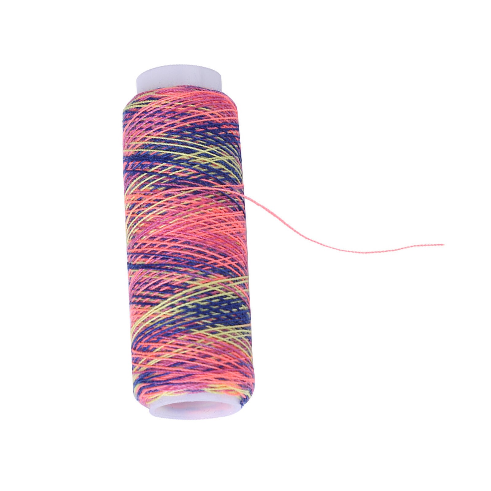5pcs Multicolor Gradient Sewing Quilting Embroidery Thread Spools Garment