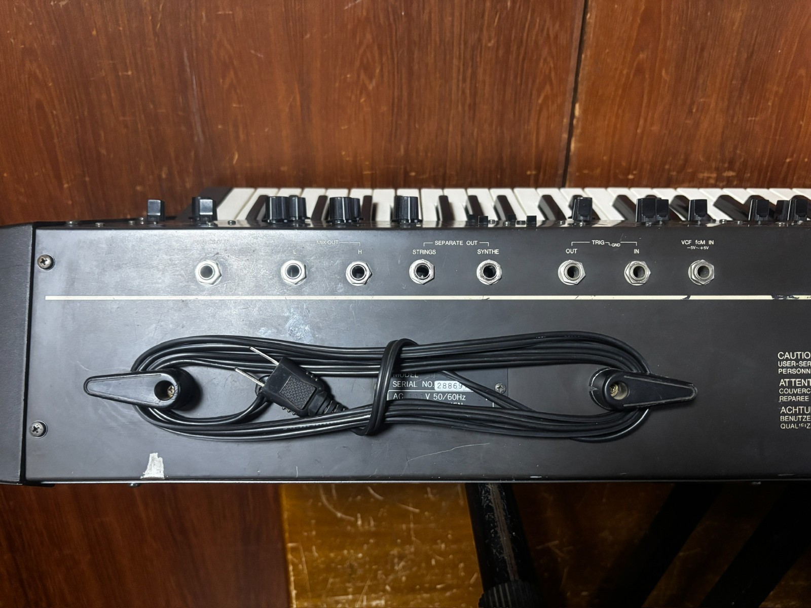 Korg Delta DL-50 Analog semi-poly synth/string keyboard