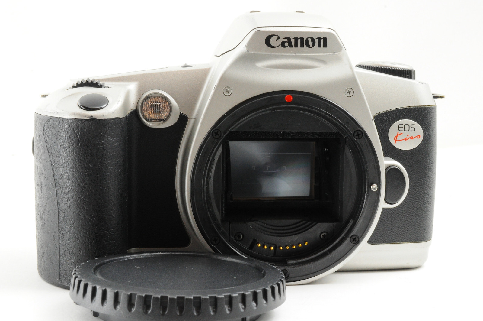 [Excellent++] Canon EOS Kiss 35mm SLR Film Camera Silver w/ Body Cap