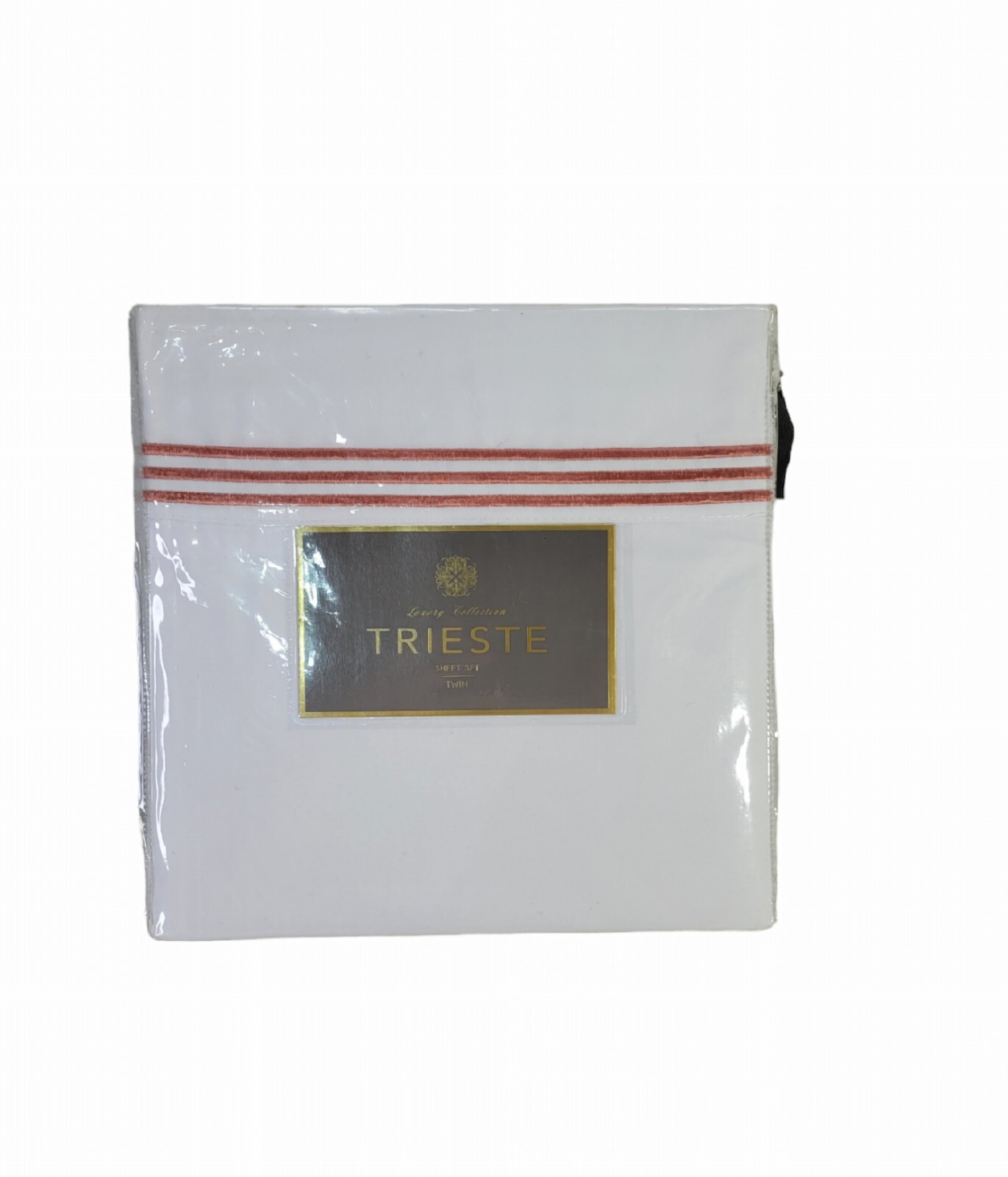Luxury Collection TRIESTE Twin sheet 3 Pc Set Flat, Filtted Sheet & Pillow Case