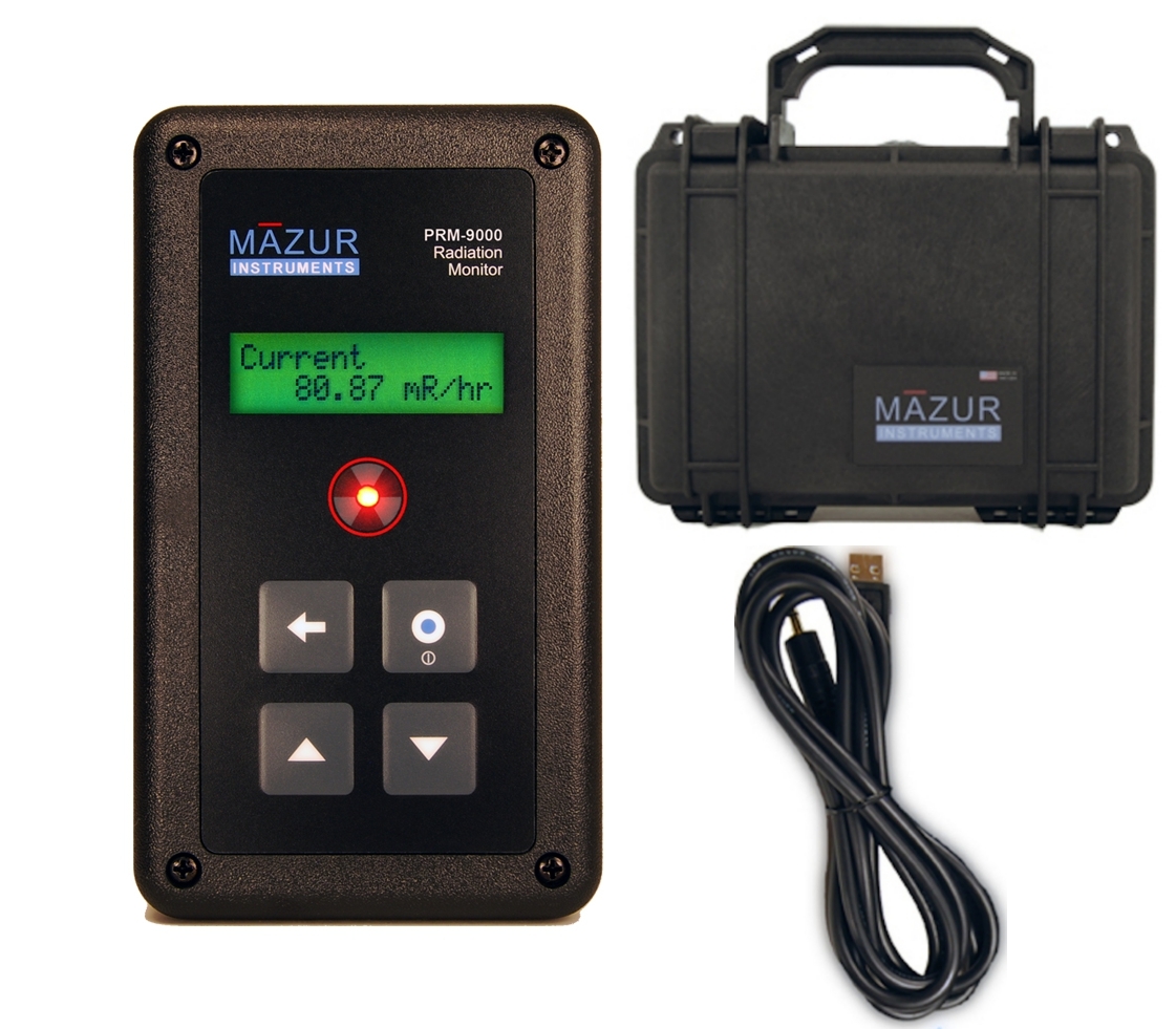 MAZUR INSTRUMENTS PRM-9000 + USB Data Cable - Hard Field Case  AUTHORIZED SELLER