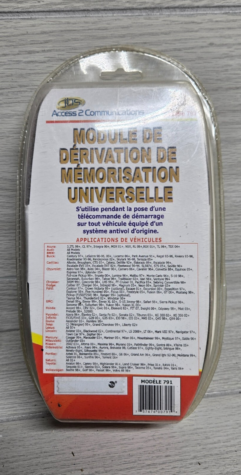 Access 2 Communications Universal Learning Bypass Module Model 791 NEW