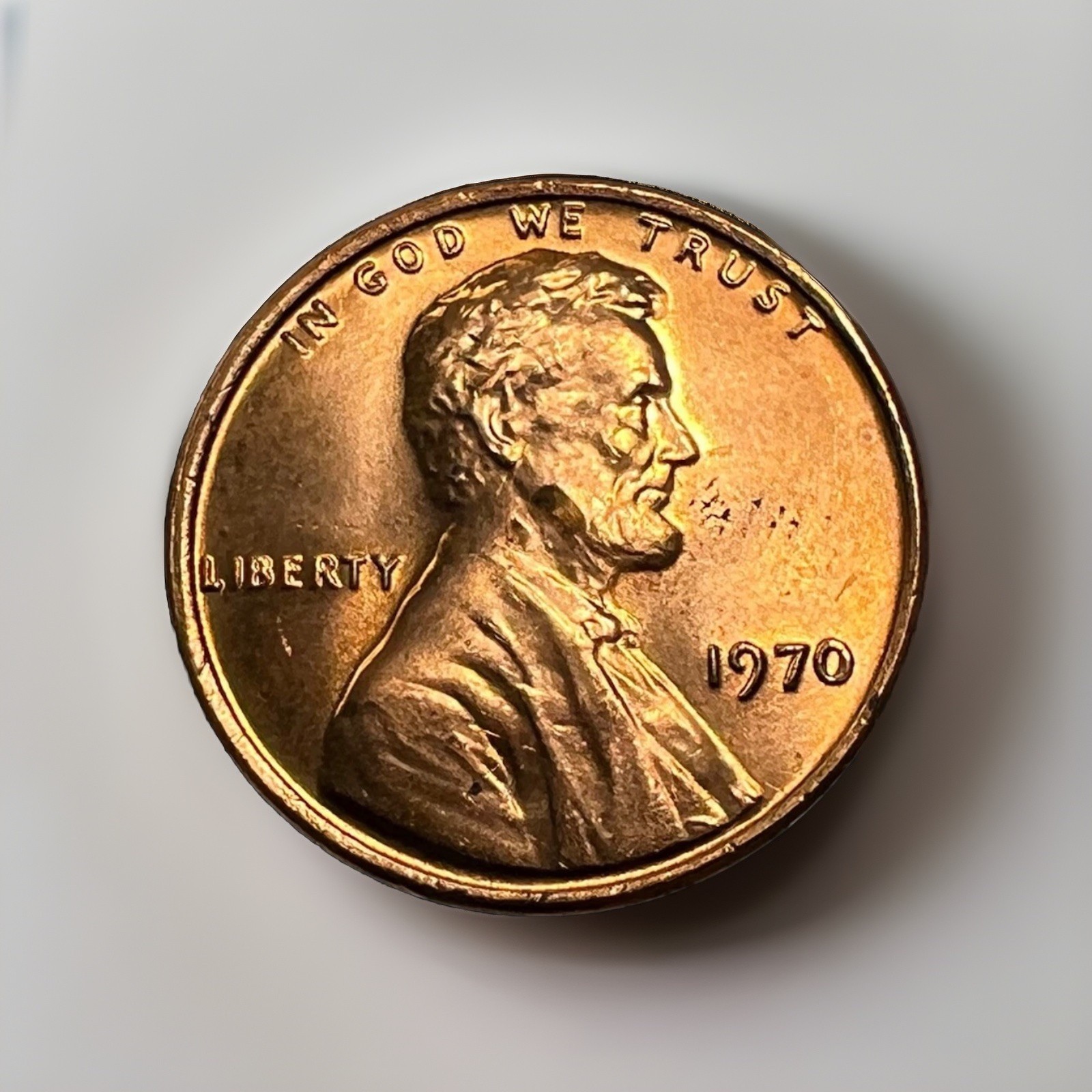 1970 P Lincoln Memorial Cent/Penny. BU. Uncirculated, Free Shipping W/Tracking