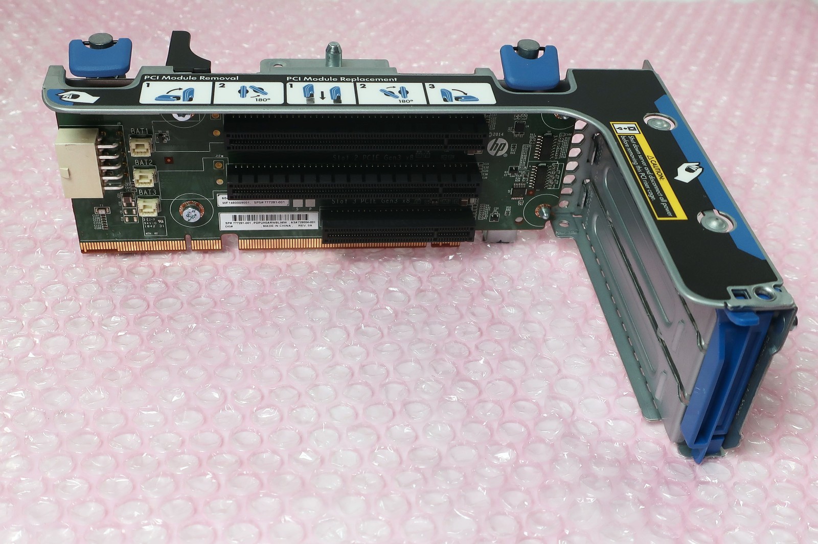 HP 777281-001 HP Proliant DL380 G9 PCIe Riser Cage ~ FREE SHIP