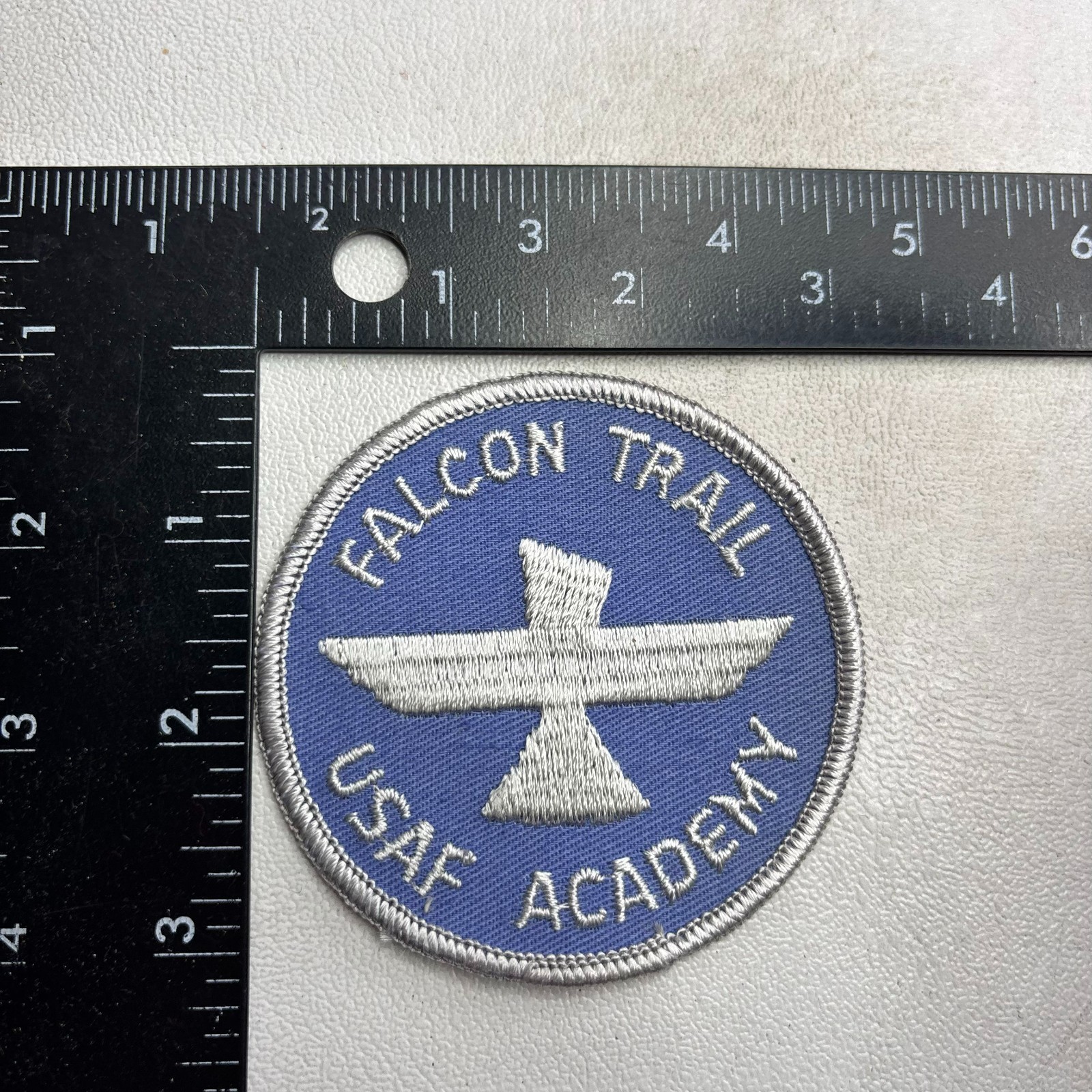 Vtg FALCON TRAIL USAF ACADEMY Air Force Patch (Military) 64WF