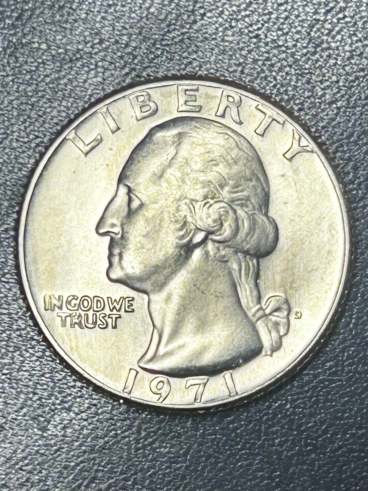 1971 D Washington Quarter Near Perfect Example Very HIGH GRADE Proof Like #A169