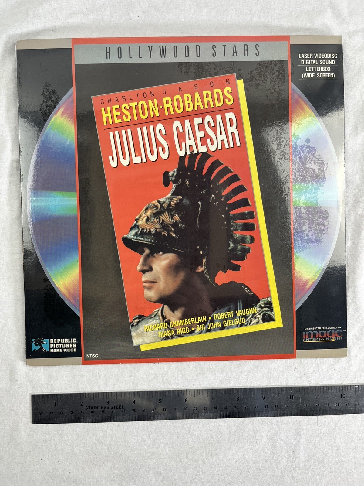 Julius Caesar LD Charlton Heston Jason Robards Diana Rigg Robert Vaughn SEALED