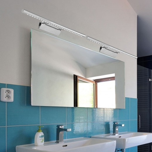 LED SMD5050 Wall Sconce Lamp Bathroom Mirror Front Light Fixture Adjustable Head