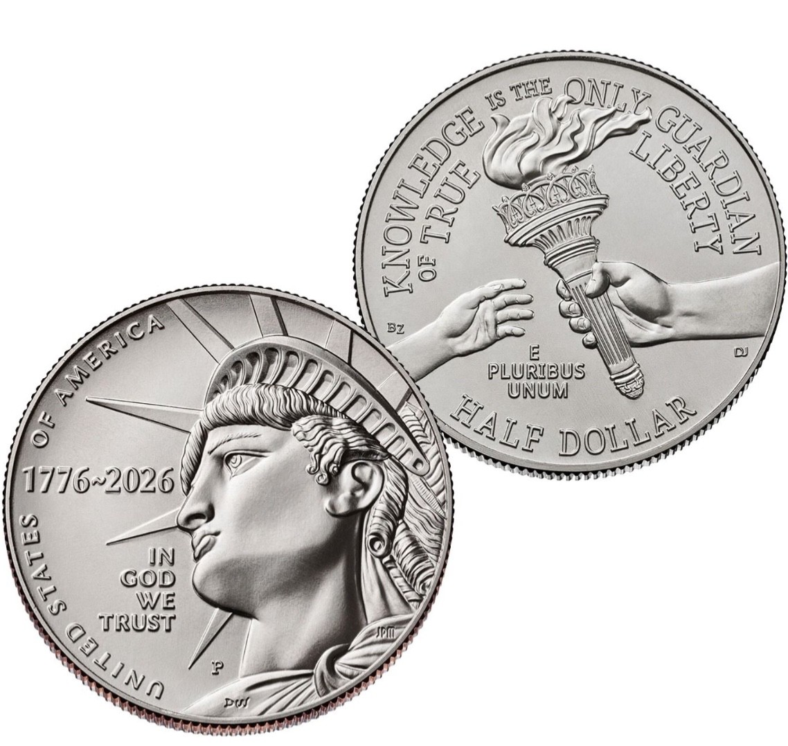 Ships Fast! 2026 P & D Half Dollar Set, Uncirculated, 250th Anniversary!