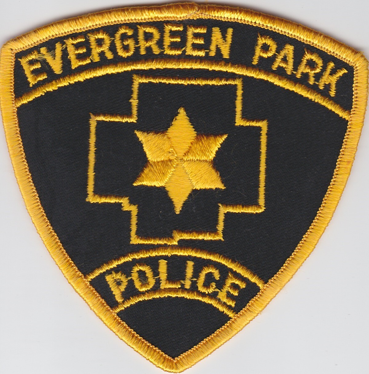 EVERGREEN PARK ILLINOIS POLICE PATCH