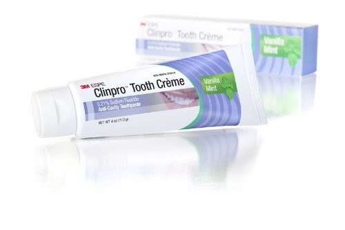 3M Clinpro Tooth Creme 0.21% Sodium Fluoride Anti Cavity 4 Ounce (Pack of 1)