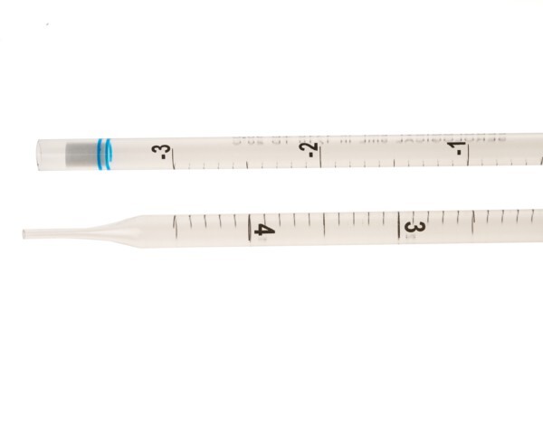 CELLTREAT 5mL Pipet, Individually Wrapped, Plastic/Plastic, Bag, Sterile 229205A