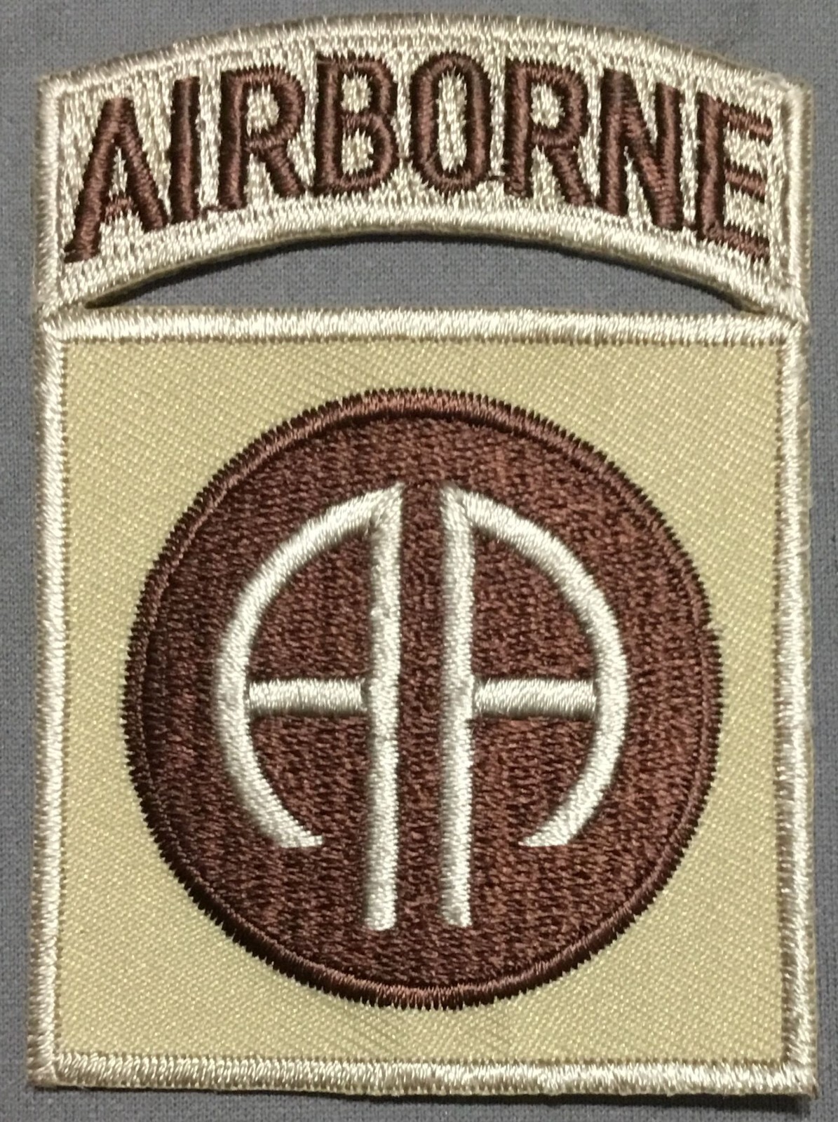 Army 101st Airborne Desert Licensed  patch