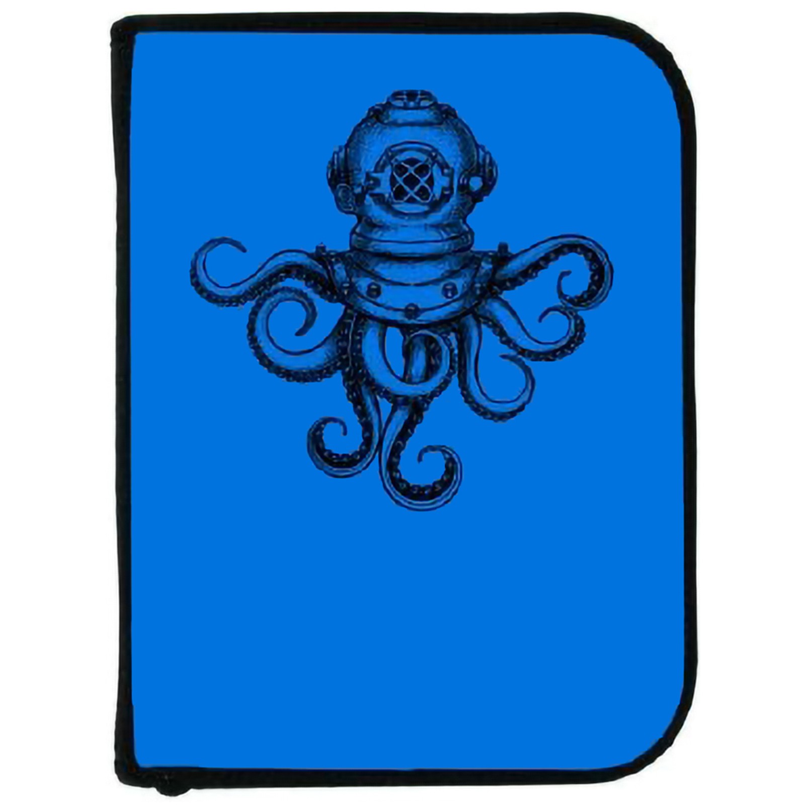 Innovative Scuba Concepts Dive Log Book w/ Insert Accessories Blue Octopus