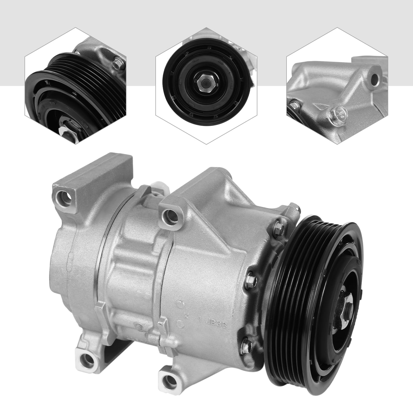 A/C Compressor with Clutch for RAV4 2013-2018 AWD Only
