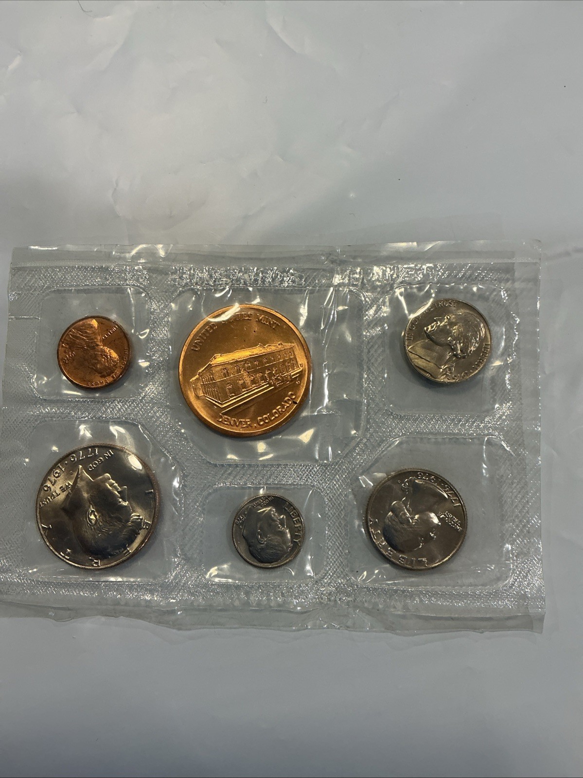 1776-1976 US Bicentennial Silver Uncirculated Set 5 Coins, Mint