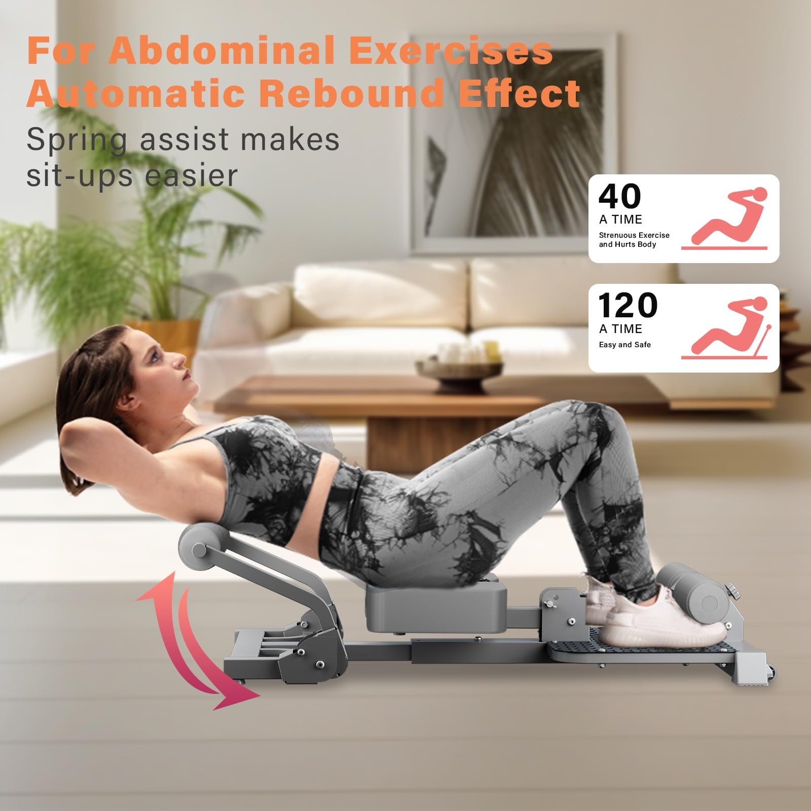 Squat Machine, Sissy Squat Machine Home for Deep Sissy Squats, Ab Workout Equ...
