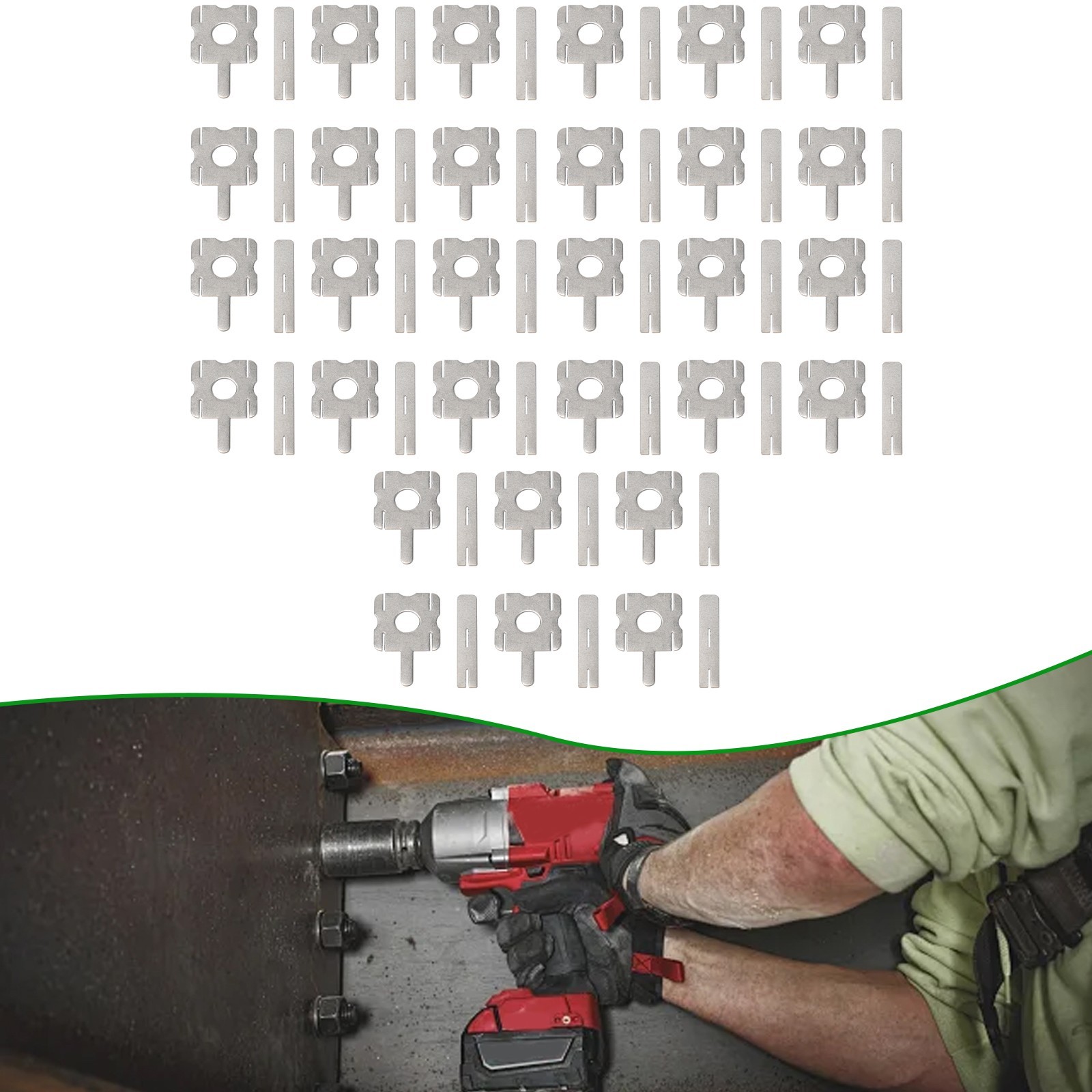 Spot Welding Y-shaped Nickel Strip Nickel-plated Steel No Scratch Silver