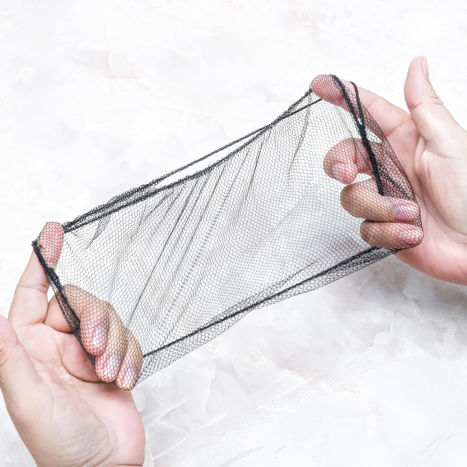 Comfortable 18" Nylon Beard Covers - Secure Disposable Beard Nets for Kitchens