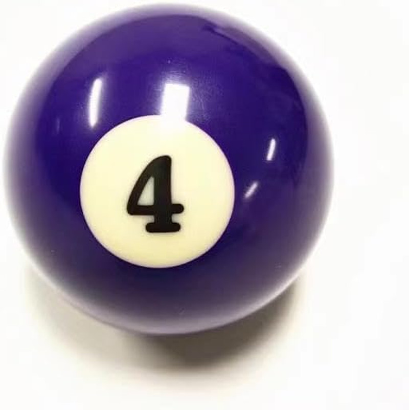 #8 Black Pool Billiard Ball 57mm Resin Replacement Ball Standard Size
