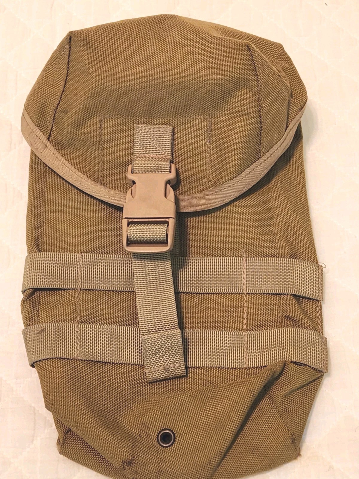 Tactical Tailor KHAKI TAN Sustainment Pouch / Large Utility Pouch W/Malice Clips