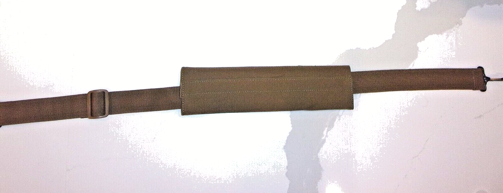 NEW USGI COYOTE DESERT USMC PADDED UNIVERSAL CARRYING STRAP DOUBLE CLASP HOOK