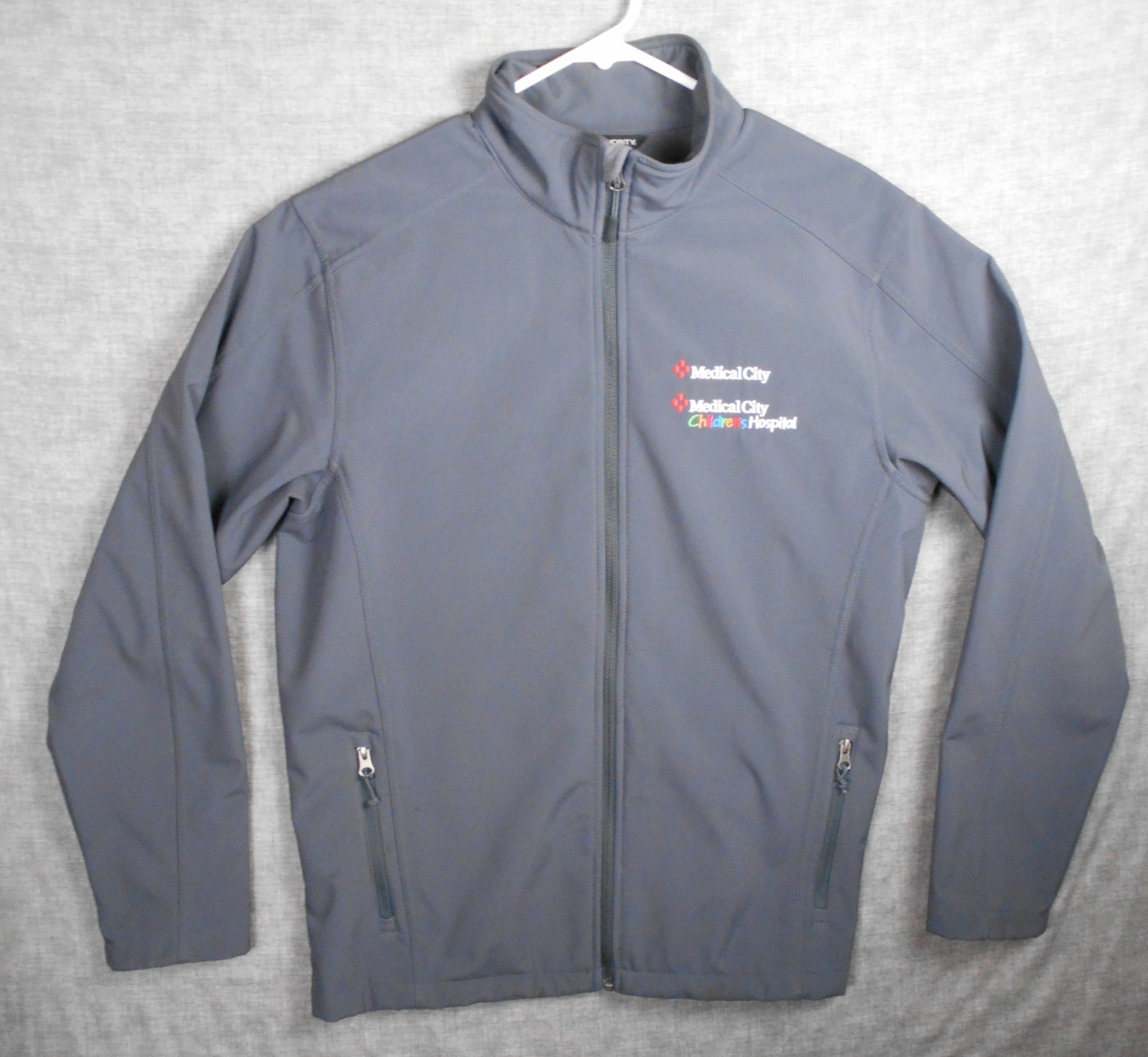 Port Authority Medical City Children’s Hospital Dallas Grey Jacket Size Medium