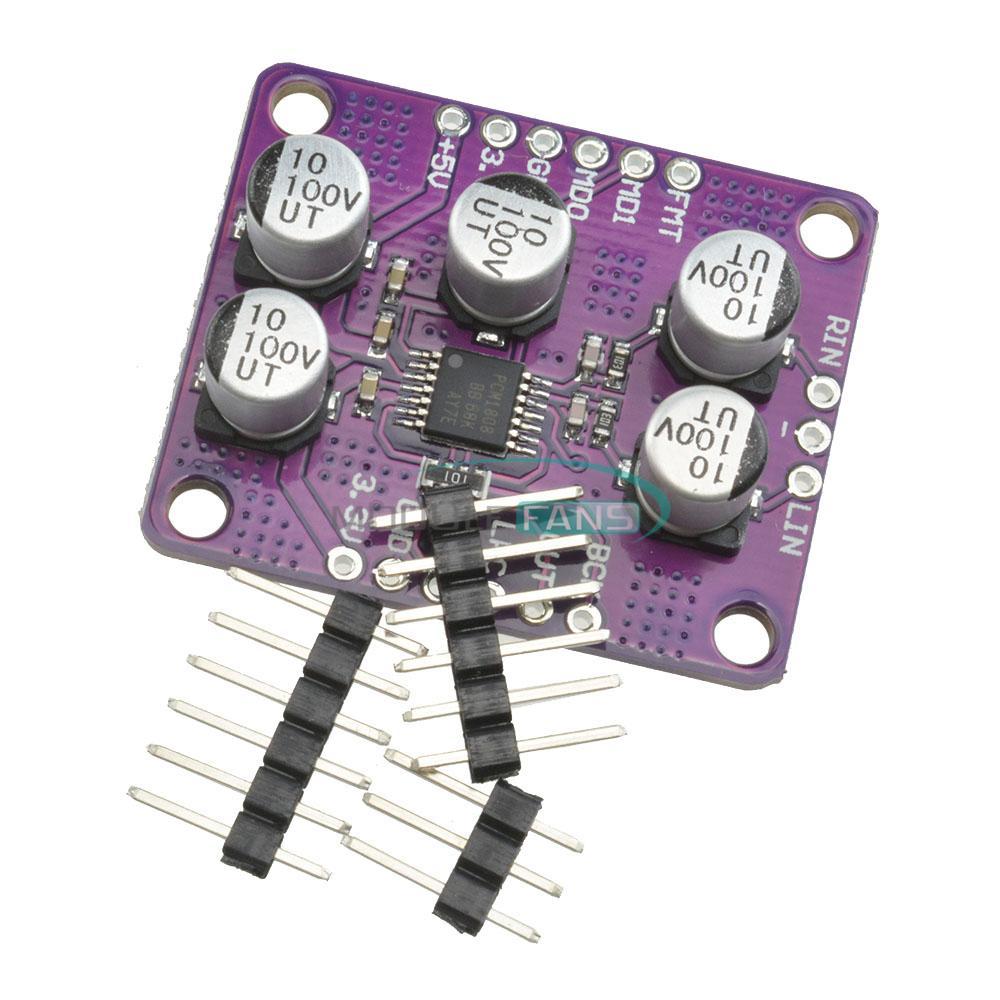 24Bit Amplifier PCM1808 Audio Stereo ADC Single-End Analog Player Decoder Board