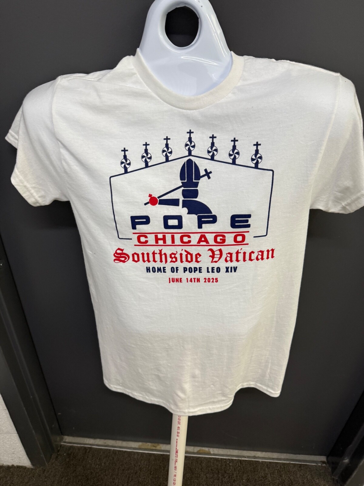 Comiskey park mass pope Leo T-shirt Chicago White Sox  6/14/25 southside Vatican