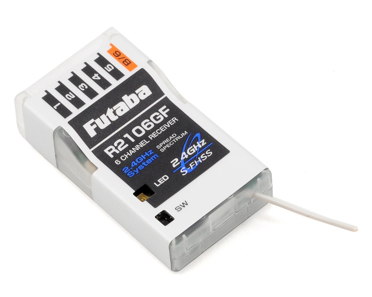Futaba 01102201-3 - 2.4GHz FHSS 6-Channel Micro Receiver