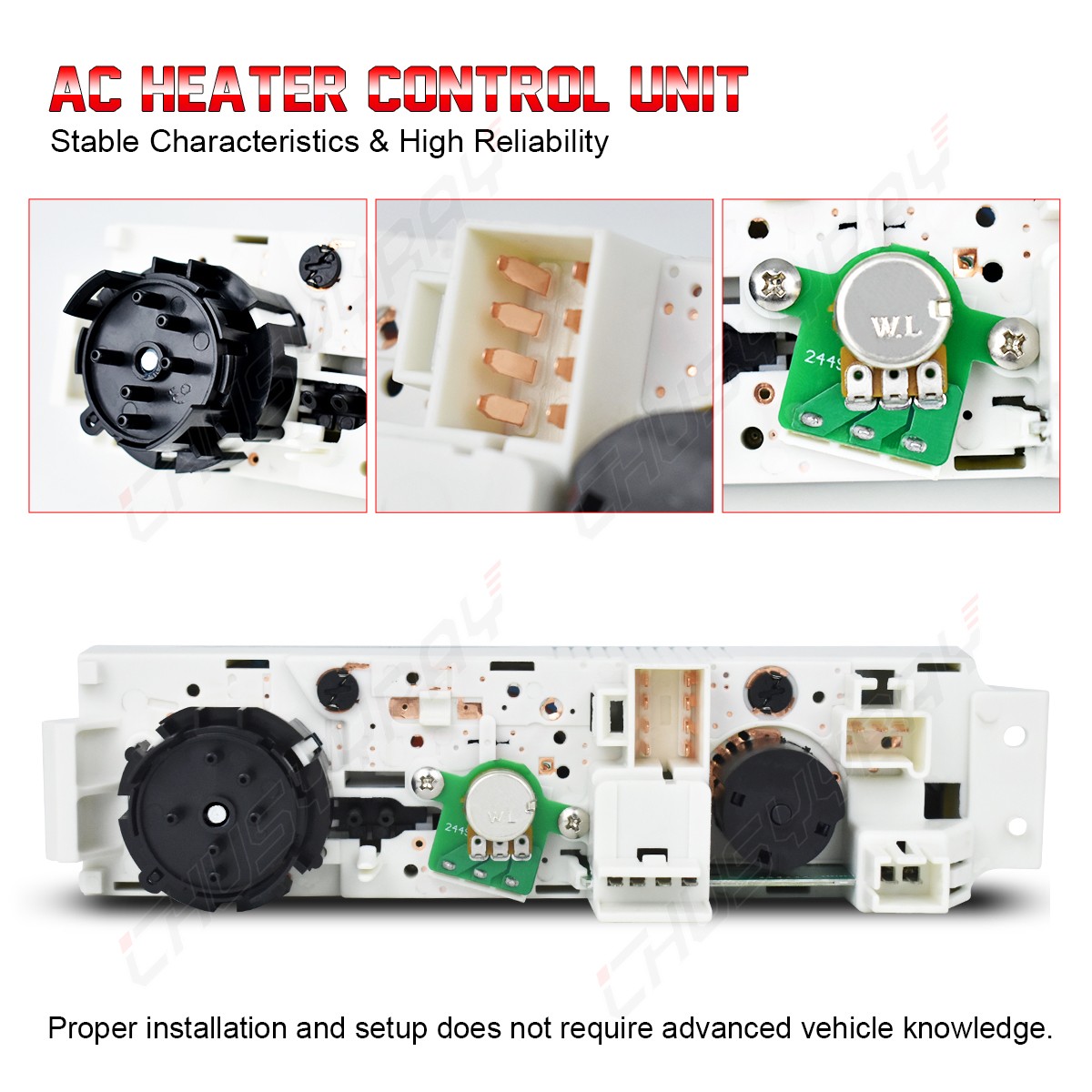 For Chevy Express GMC Savana 2500 3500 08-18 HVAC Climate Control Panel Module