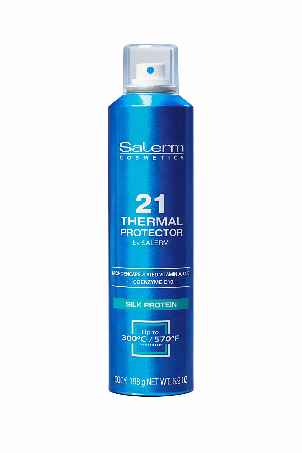 Salerm 21 Thermal Protector Spray – Advanced Heat Shield up to 300°C / 570°F