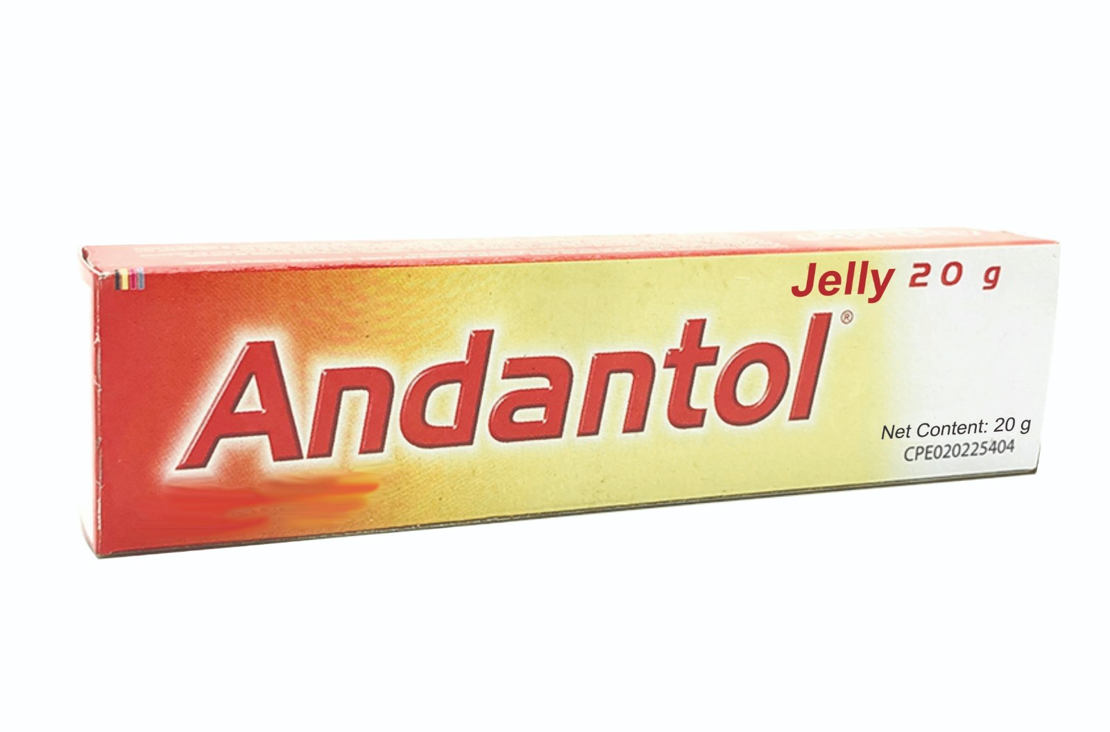 Andantol Jelly - Allergies, Insect Bites and Sunburn 20 gr *New*