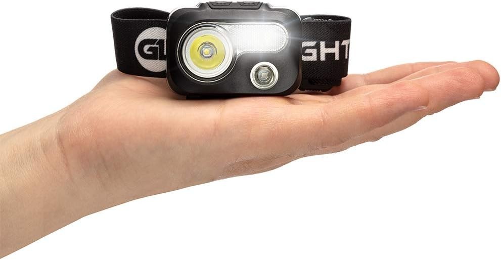 GearLight V500 LED Headlamp Flashlight [2 PACK] Running & Camping #000001