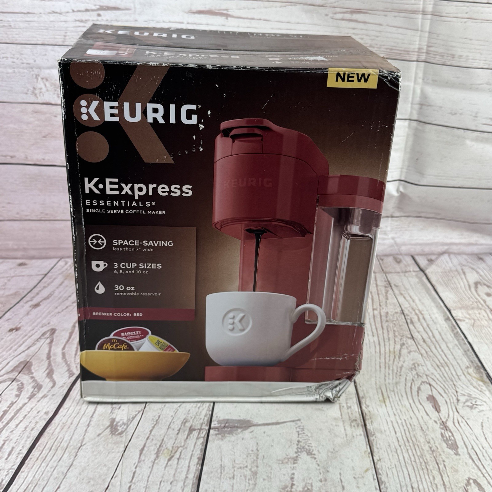 Keurig K Express Essentials Single Serve K Cup Coffee Maker Red Parts Repair